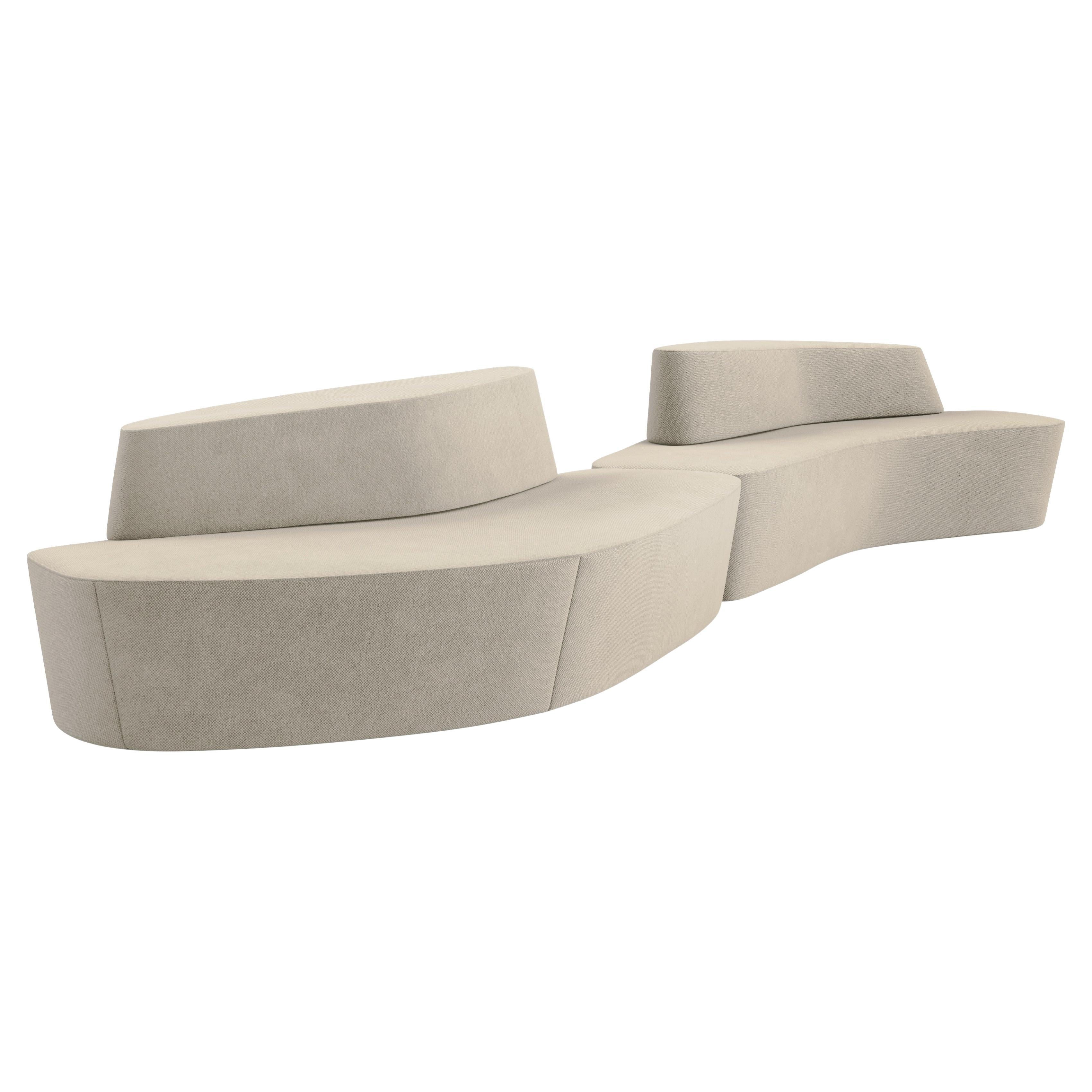 Customizable Tacchini Polar Modular Sofa by PearsonLloyd For Sale