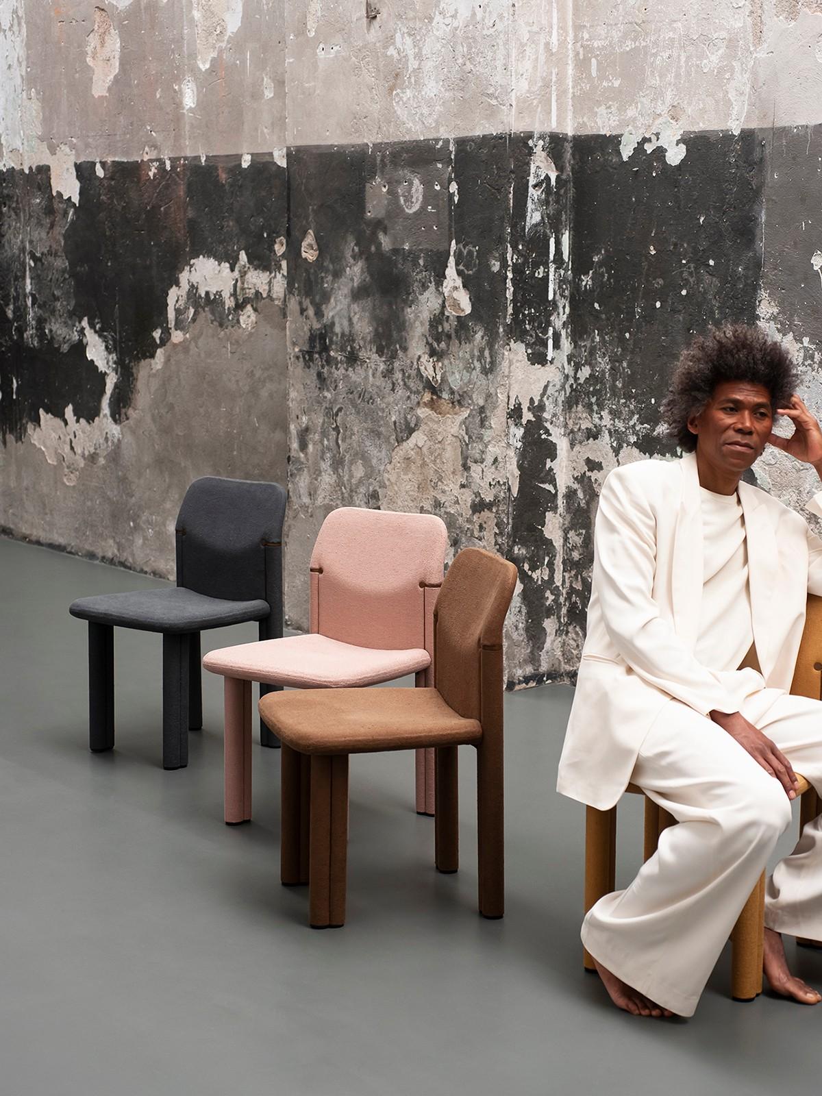 Sedia personalizzabile Tacchini Sempronia di Tobia Scarpa In condizioni Nuovo in vendita a New York, NY