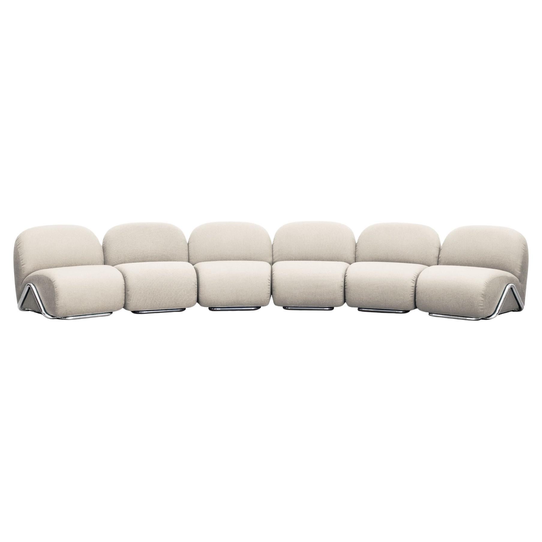 Customizable Tacchini Victoria Modular Sofa by David Nicolas