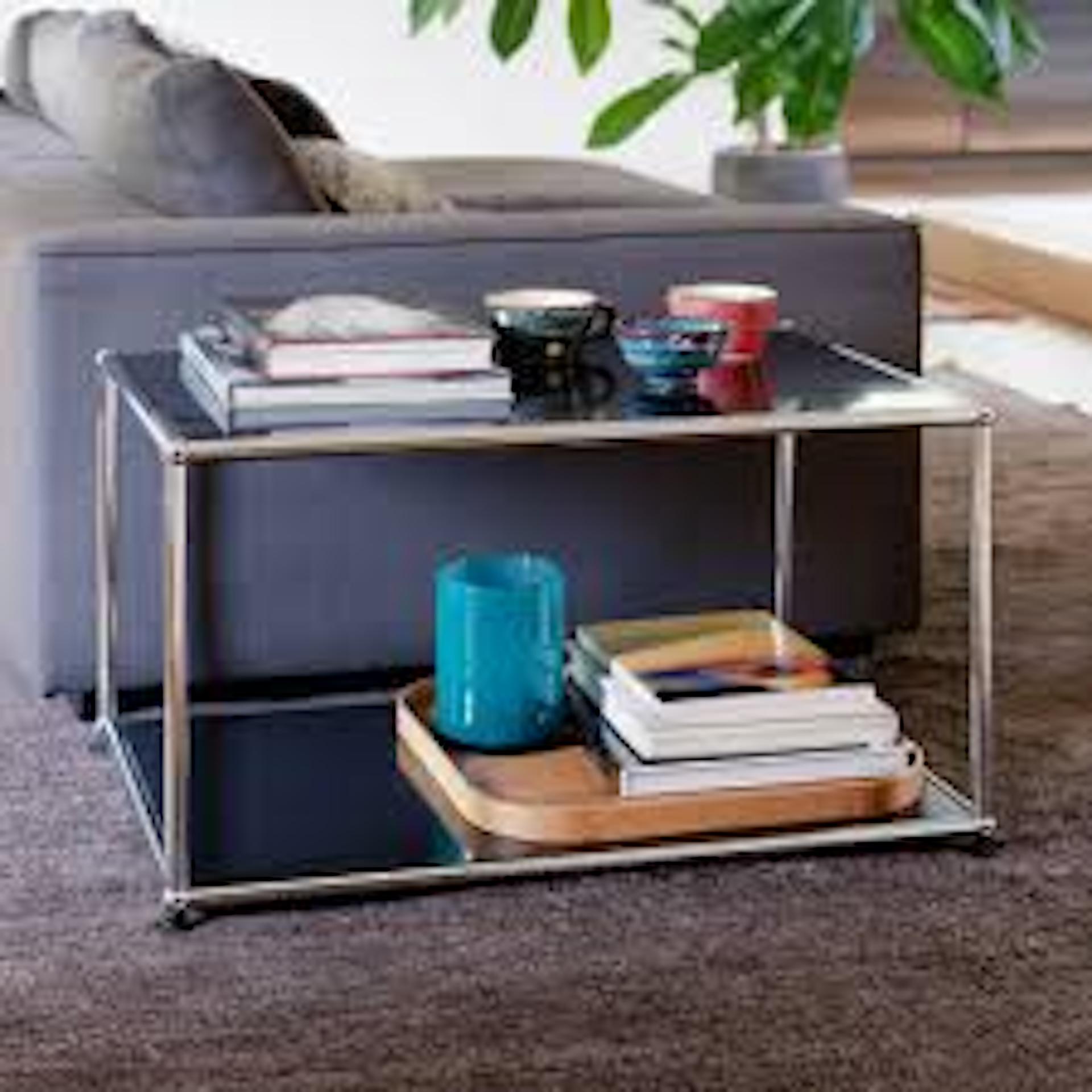 Contemporary Customizable USM Haller side table (M22) by Fritz Haller and Paul Schaerer For Sale