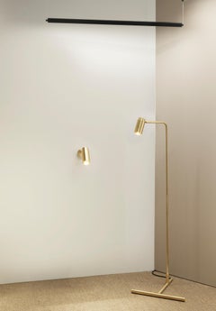 Applique personnalisable 'Donya Pivot Reflector', laiton poli, plaque arrière