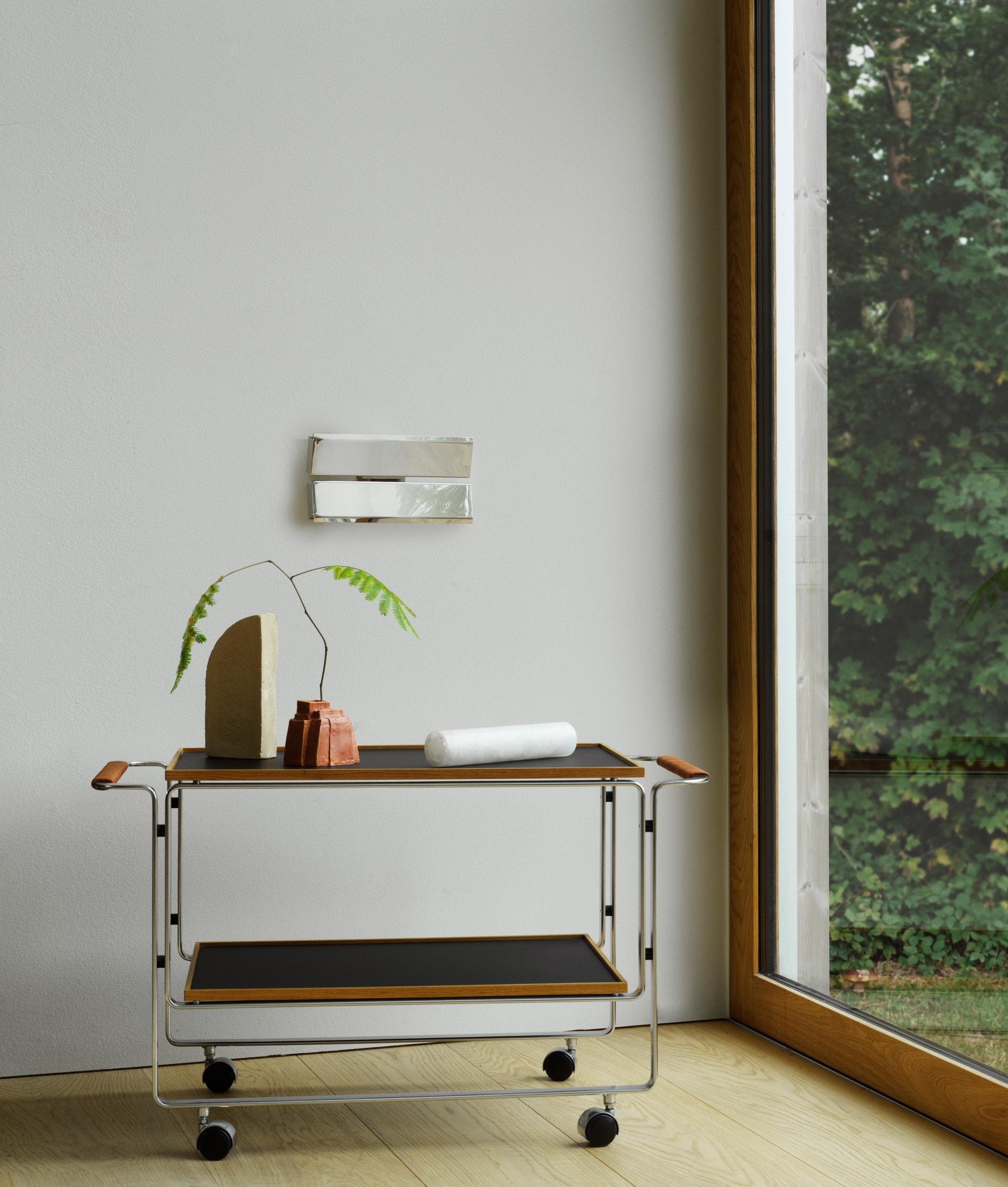 Lampe murale personnalisable 'Papilio' by Anour, Double, Browned Brass en vente 7