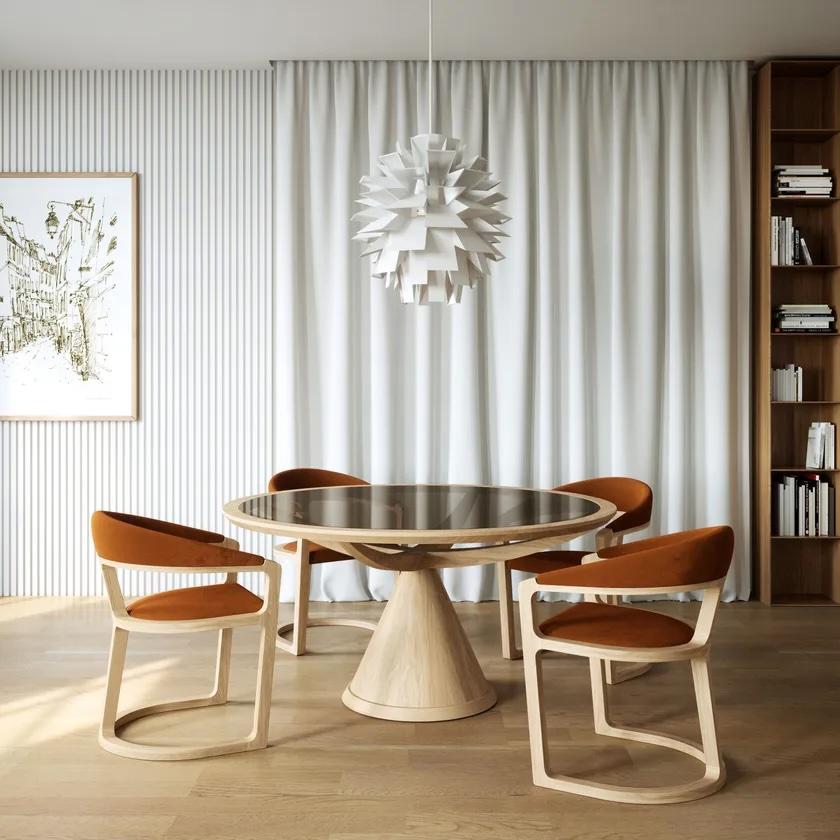 Portoghese Sedia Kobe in Wewood personalizzabile di DANIEL SOUSA in vendita