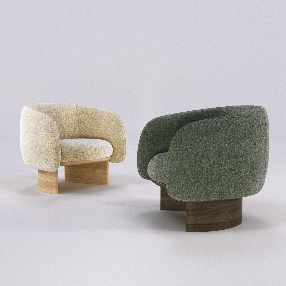 Sillón Nido de madera personalizable by CHRISTIAN HAAS Portugués en venta