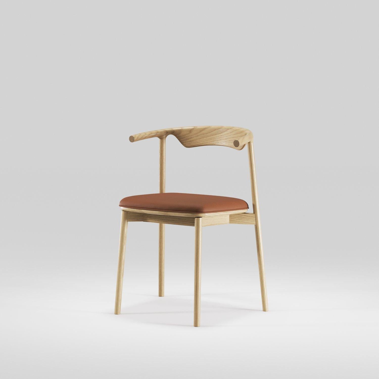 Customizable Wewood Pala Chair by RAMOS BASSOLS In New Condition For Sale In New York, NY