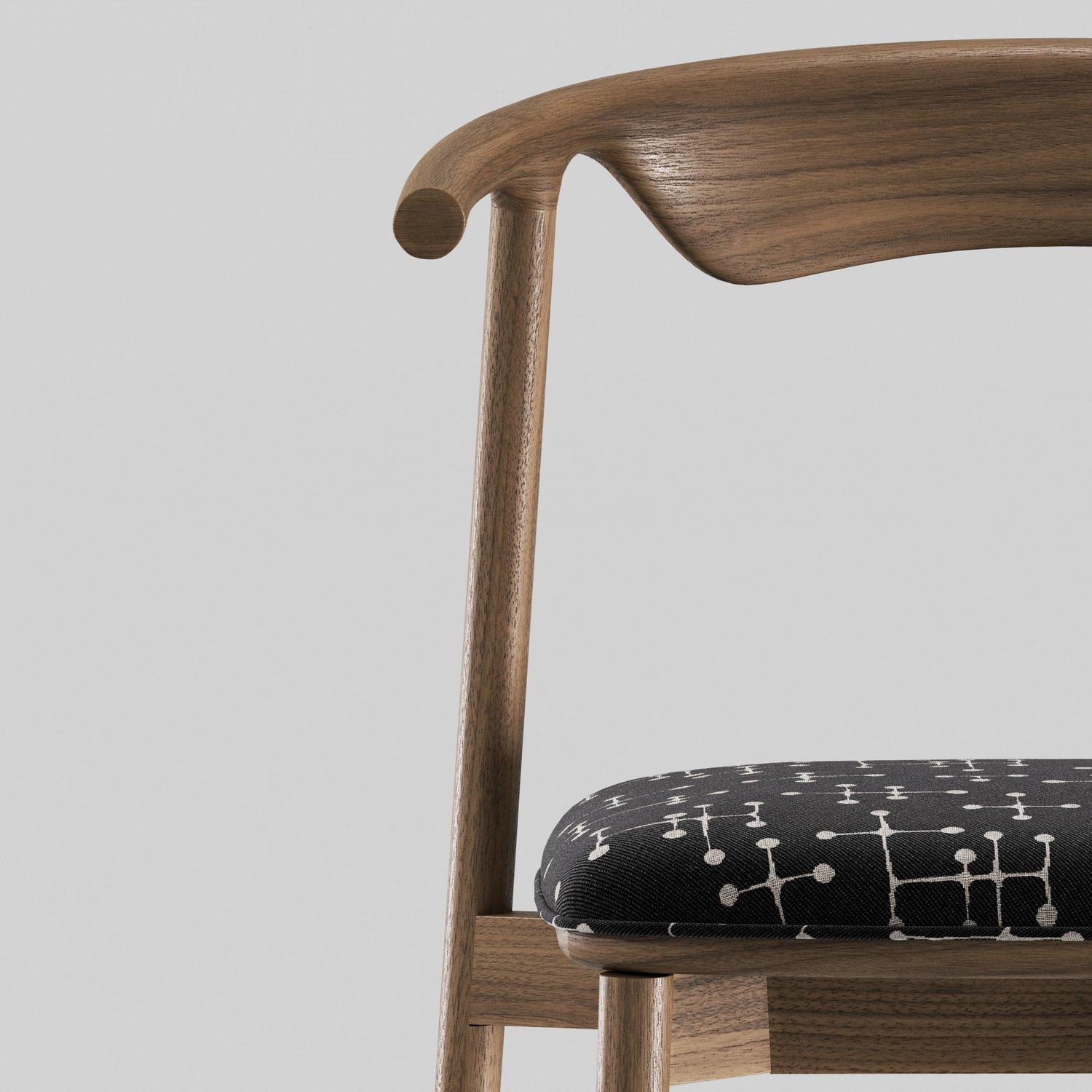 Customizable Wewood Pala Chair by RAMOS BASSOLS For Sale 1
