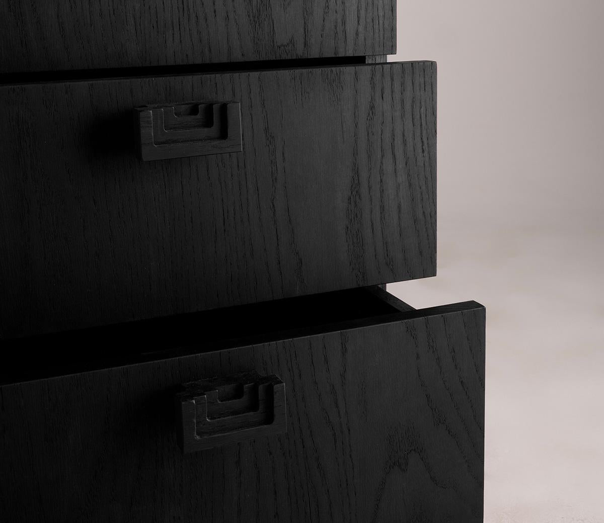 Customizable White Oak Castleton Armoire  by Cultivation Objects For Sale 7