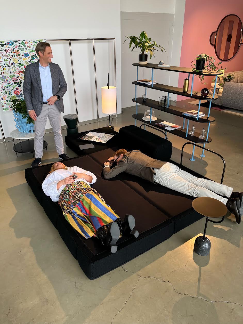 Customizable Wittmann Atrium Modular Sofa Bed by Wittmann Workshop  For Sale 1