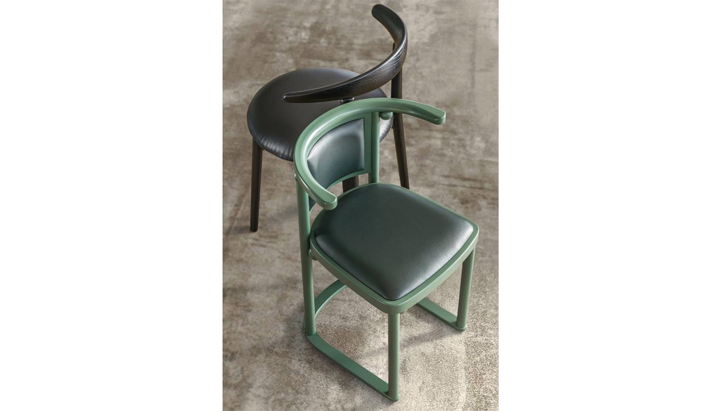 Austrian Customizable Wittmann Carinzia Chair by Lucidi Pevere For Sale