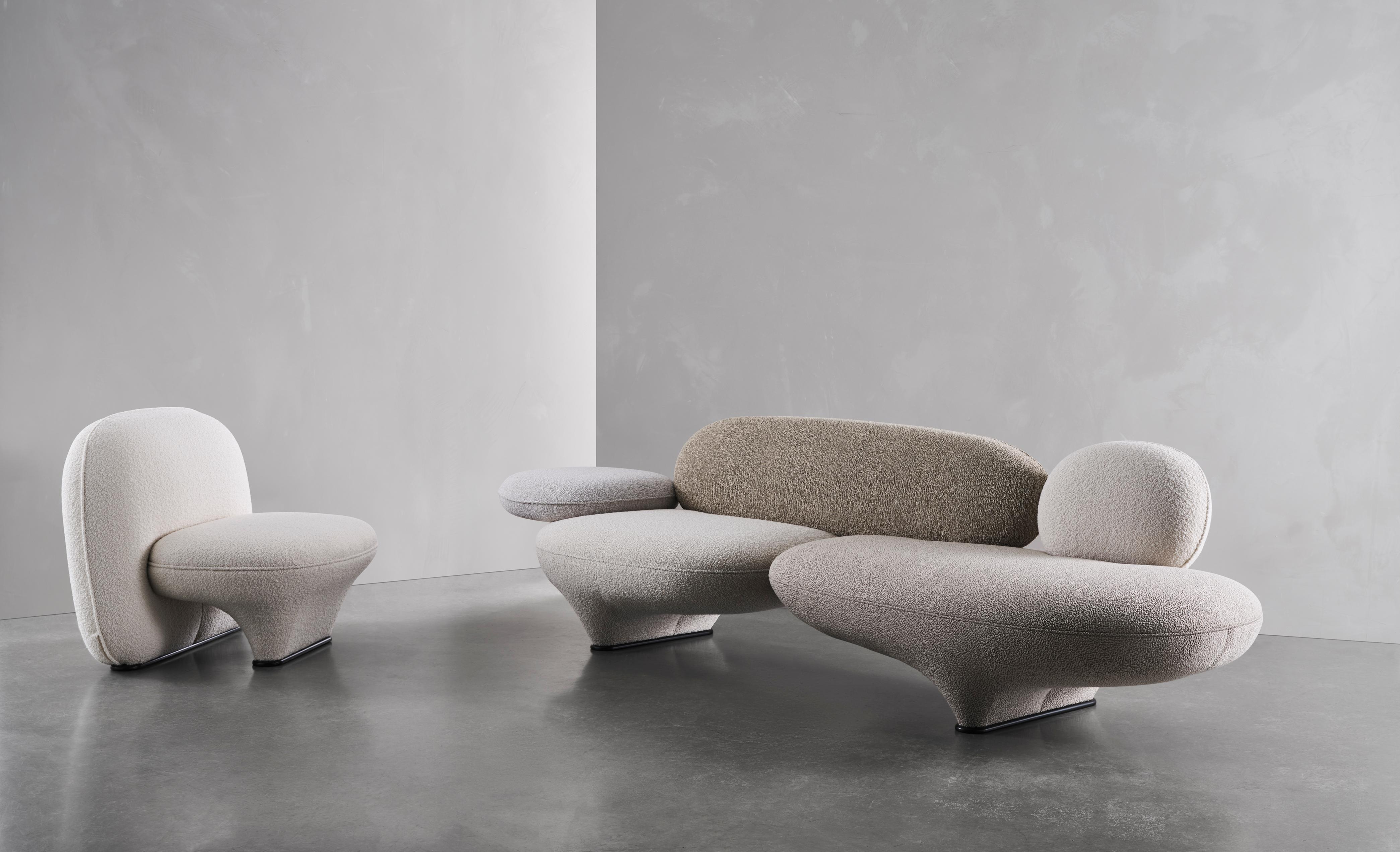 Anpassbare Wittmann-Figuren-Sofa von Luca Nichetto (Textil) im Angebot