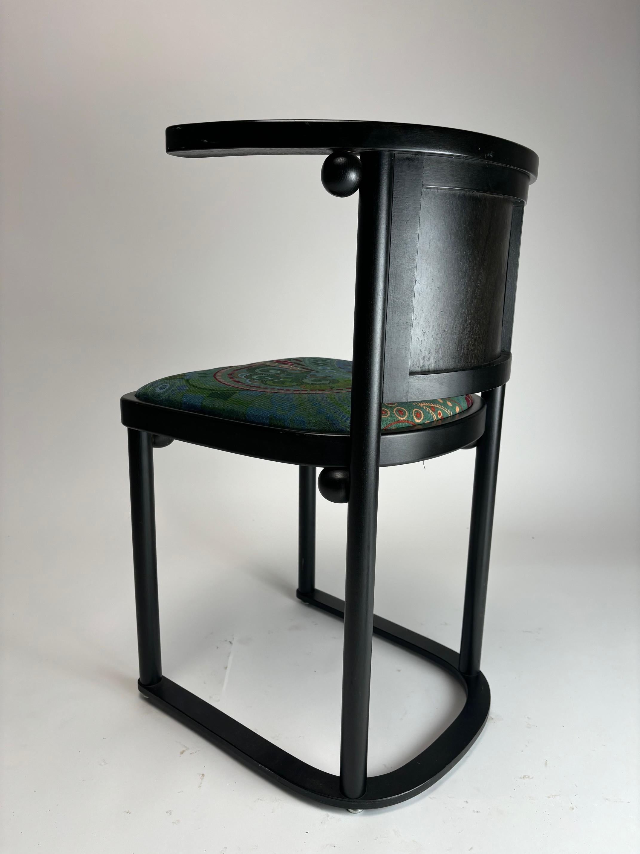 2 Wittmann Fledermaus Chairs by Josef Hoffmann, Austria (Customizable) For Sale 1