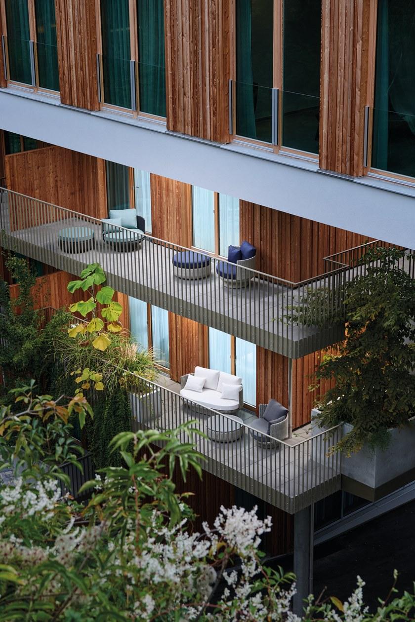 Contemporary Customizable Wittmann Paradise Bird Outdoor Table by Luca Nichetto