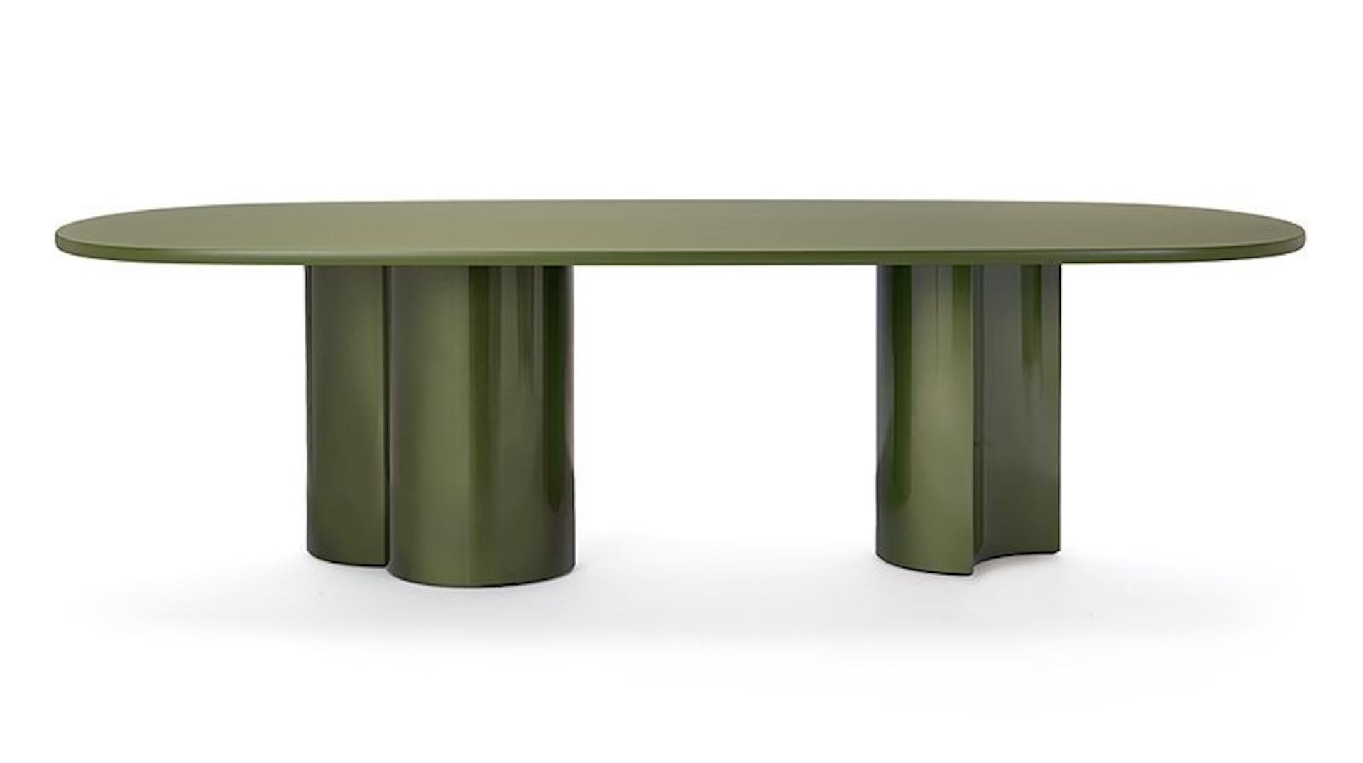 Mesa redonda Zanotta Bol personalizable con Lazy Susan by Zaven en venta 3