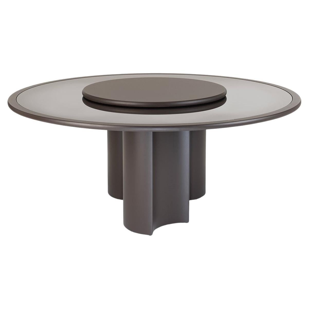 Mesa redonda Zanotta Bol personalizable con Lazy Susan by Zaven en venta
