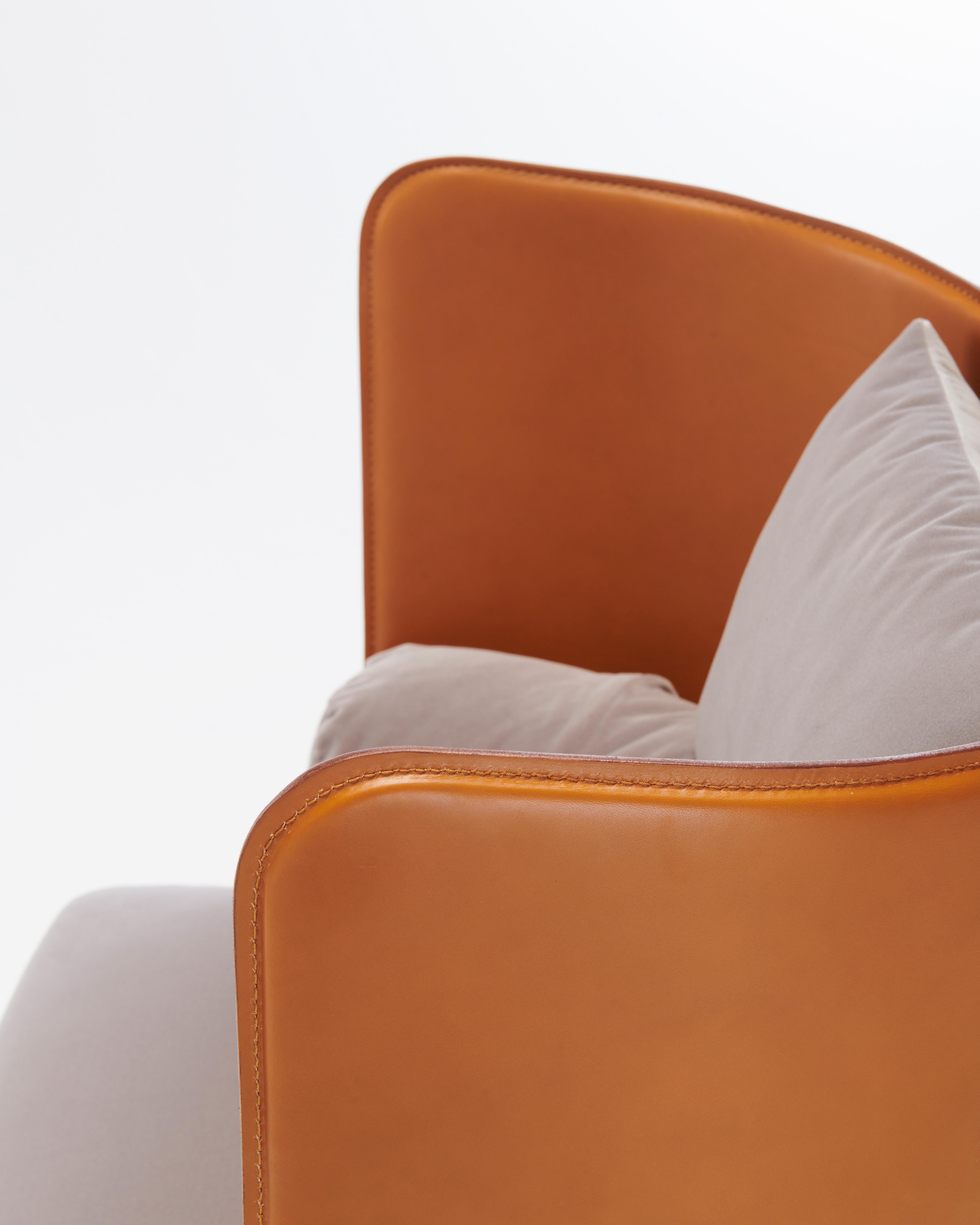 Anpassbarer Zanotta Campiello Drehsessel Design De Pas, D'Urbino, Lomazzi, Lomazzi im Angebot 2