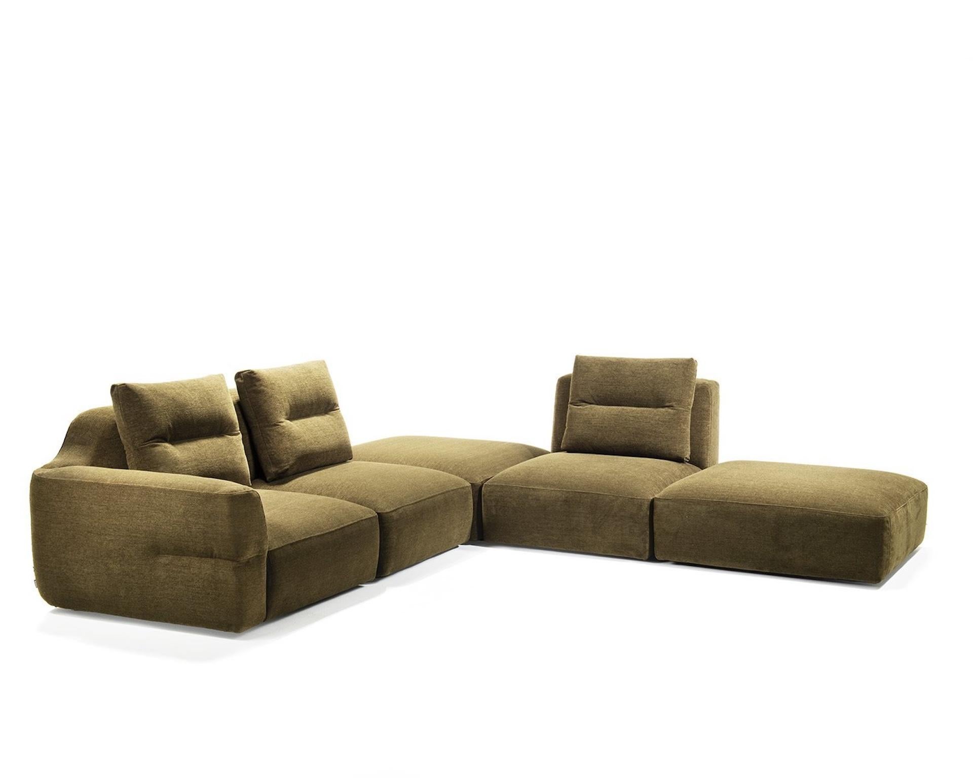 Italian Customizable Zanotta Fedrigo Sofa by Vincent Van Duysen For Sale