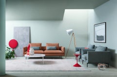 Customizable Zanotta Flamingo Leather Sofa  by Damian Williamson