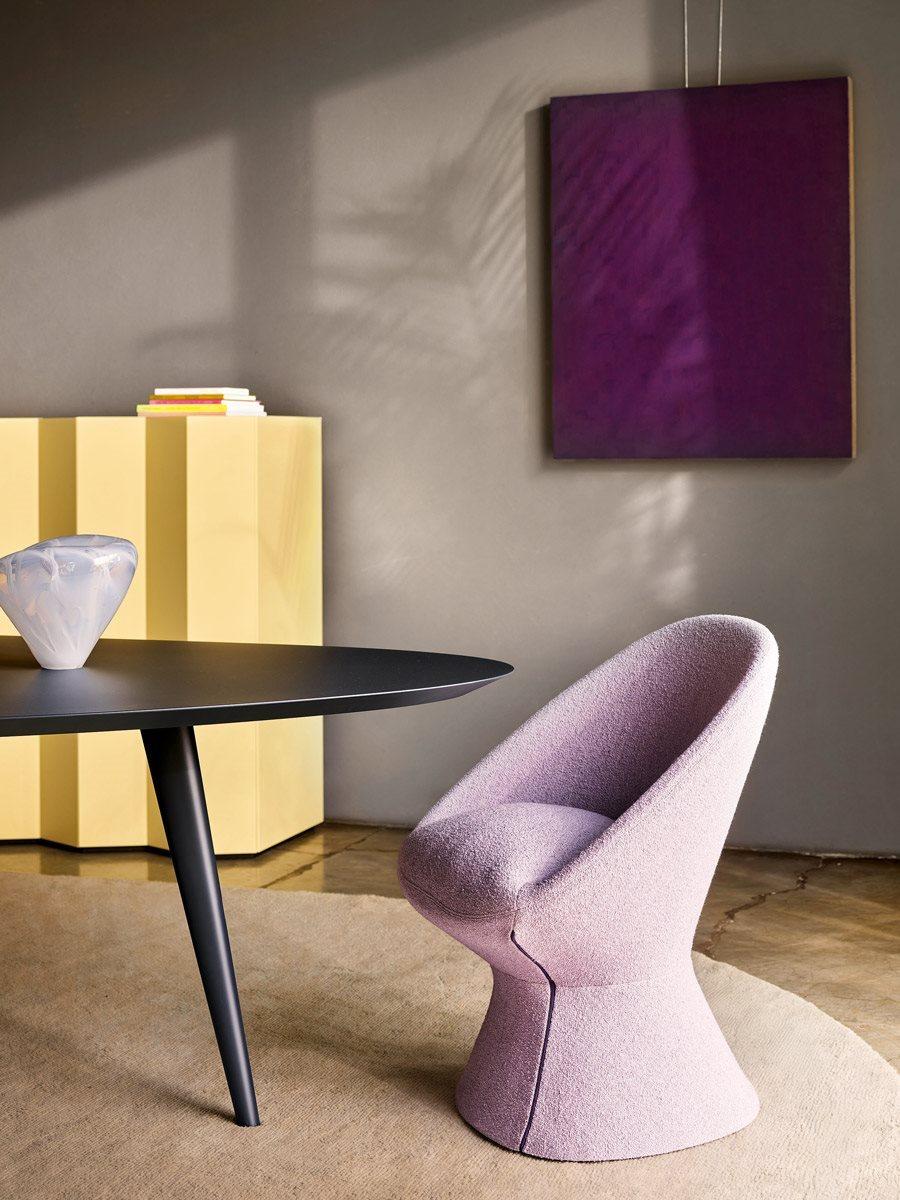 Customizable Zanotta Giuno Chair by  Calvi Brambilla For Sale 4