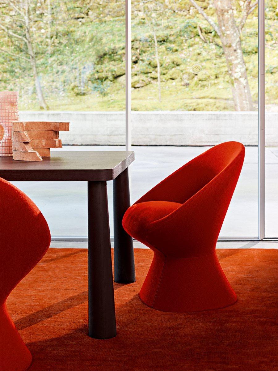 Customizable Zanotta Giuno Chair by  Calvi Brambilla For Sale 1