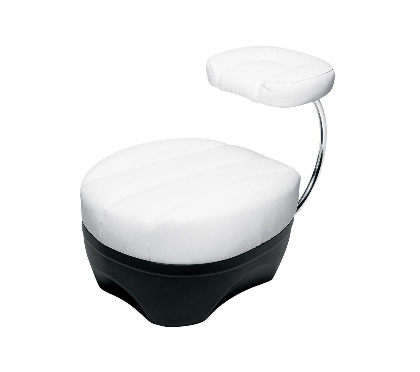 Taburete reclinable de piel Zanotta Primate personalizable by Achille Castiglioni en Nuevo estado para la venta en New York, NY