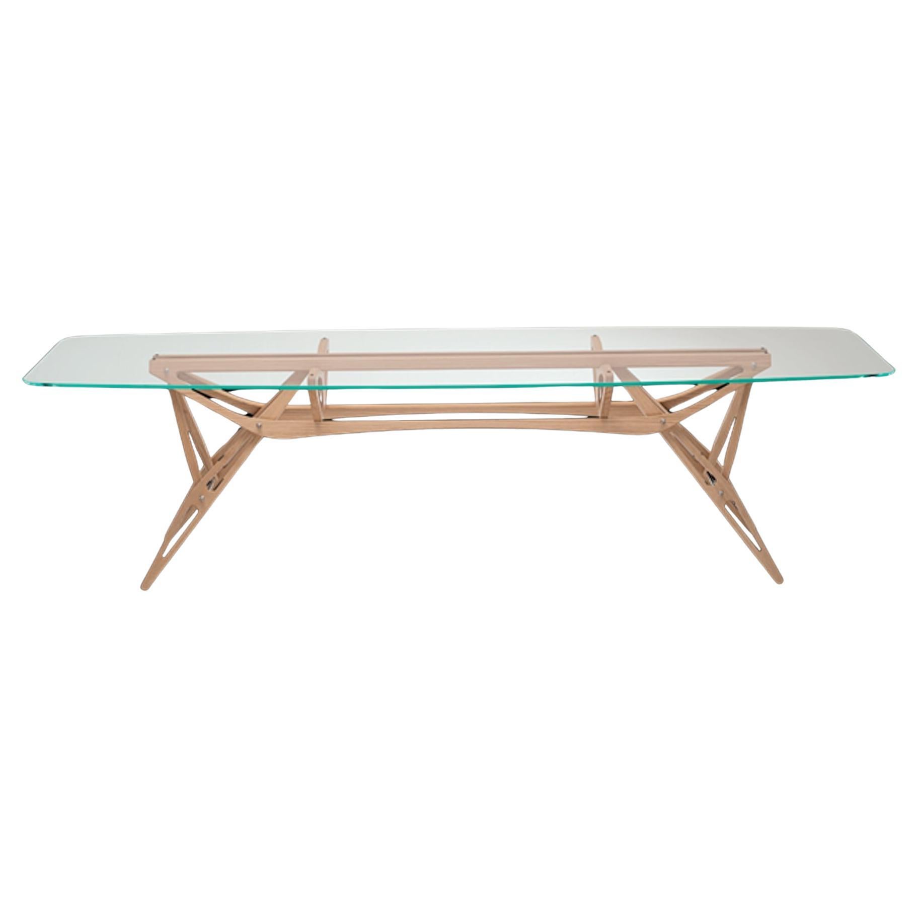 Table Zanotta Reale CM personnalisable hommage à Carlo Mollino - 1948