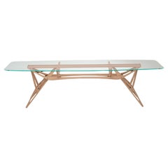 Customizable Zanotta Reale CM Table Homage to Carlo Mollino - 1948