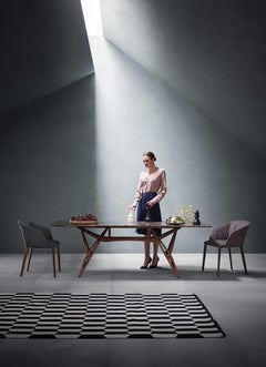 Customizable Zanotta Reale Table Homage to Carlo Mollino - 1948