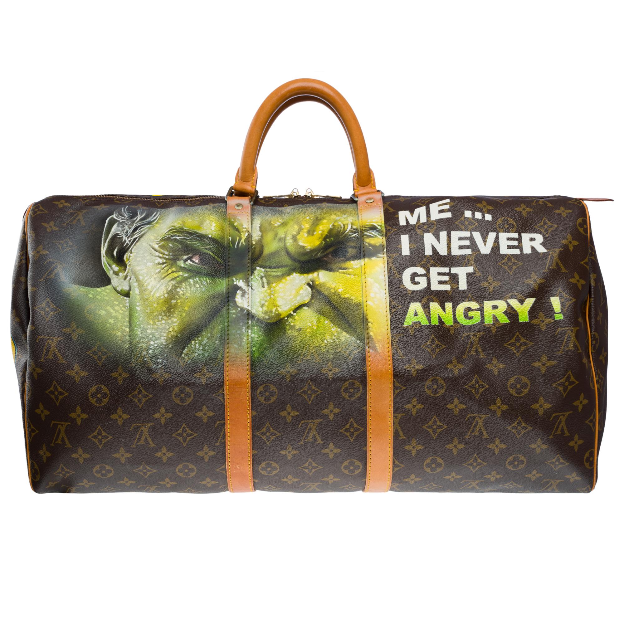 Nero Borsa da viaggio personalizzata 