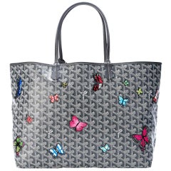 Maßgefertigte Goyard-Tasche „Butterfly“ mit Monogramm St Louis PM