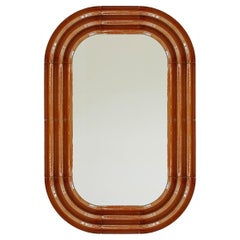 Customized Ceramic Mirror 
Elo
 by Pani Jurek, 150-120, Ochre