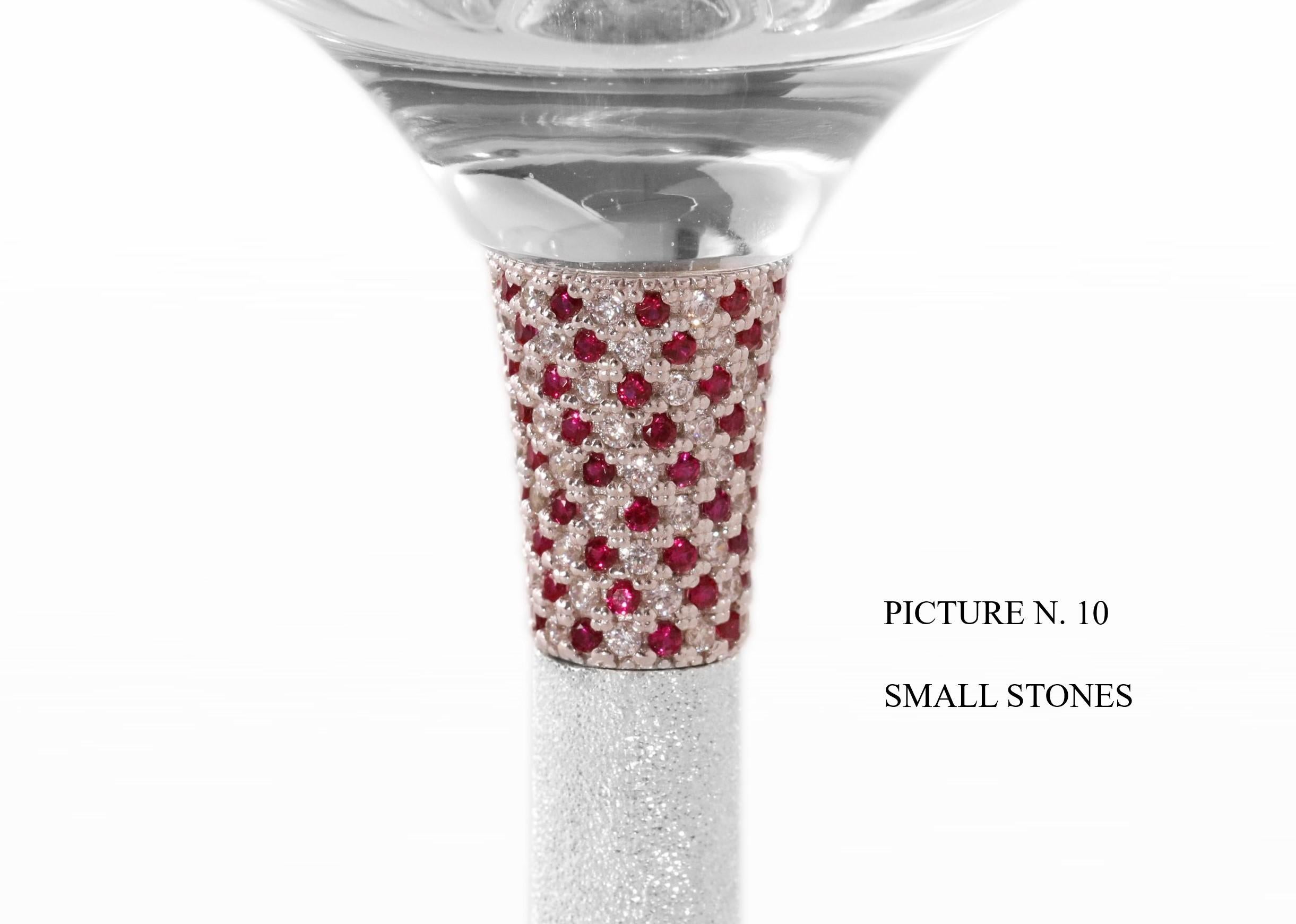 K-OVER Champagner, 21. Jahrhundert, Sonne individuell gestaltet,  Massives reines Silber, Italien im Angebot 11