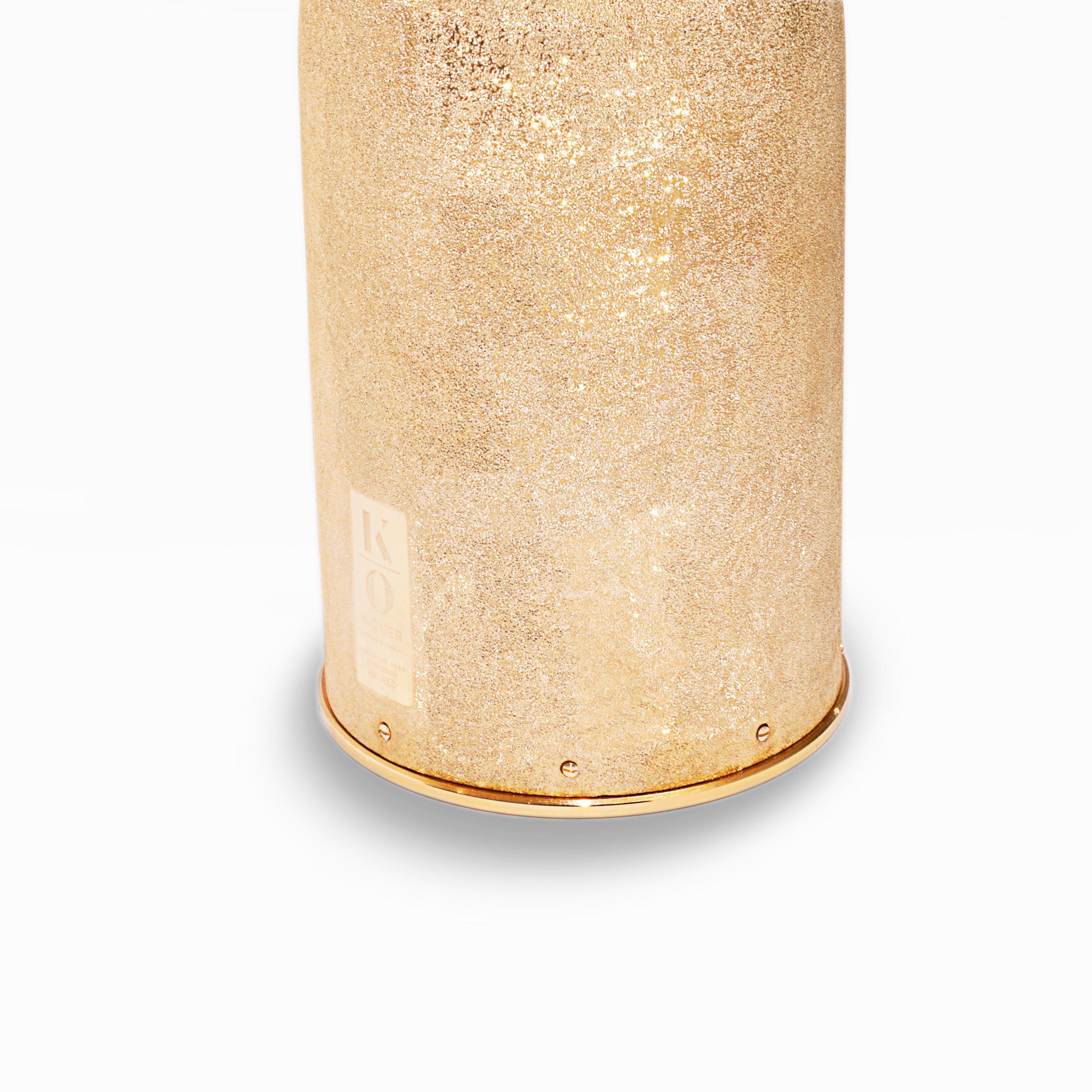 K-OVER Champagner, 21. Jahrhundert, Sonne individuell gestaltet,  Massives reines Silber, Italien (Zeitgenössisch) im Angebot