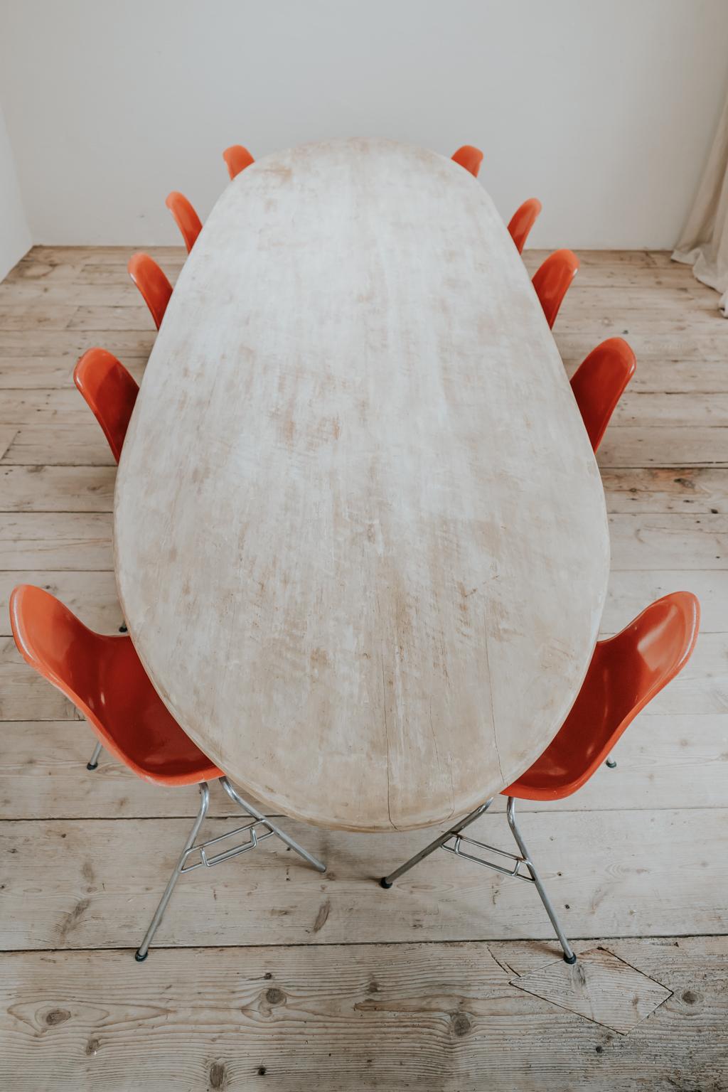 Customized /Creation of Extra Large Poplarwood Table  8