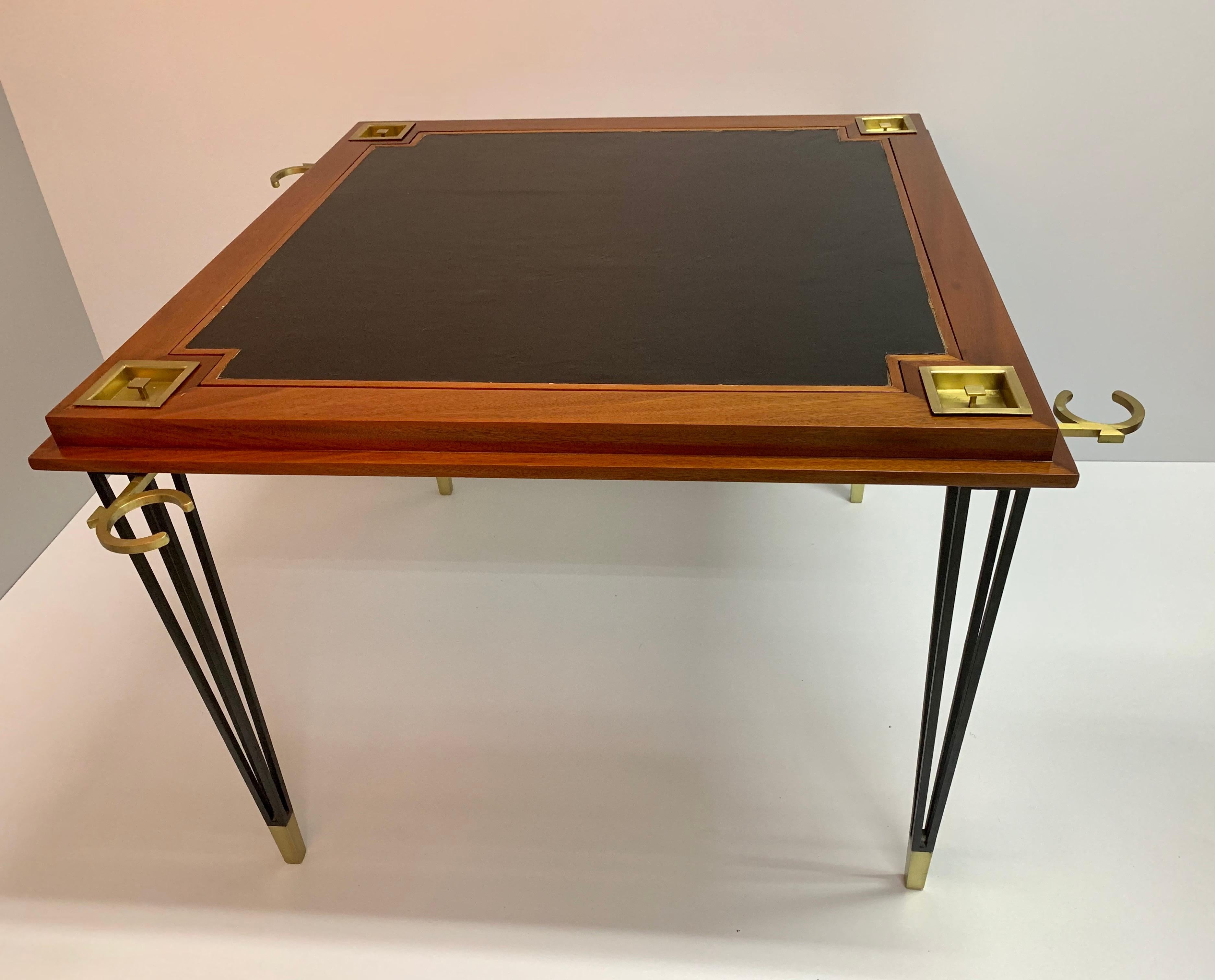Customized Game Table by Roberto and Mito Block, México, 1953 For Sale 8
