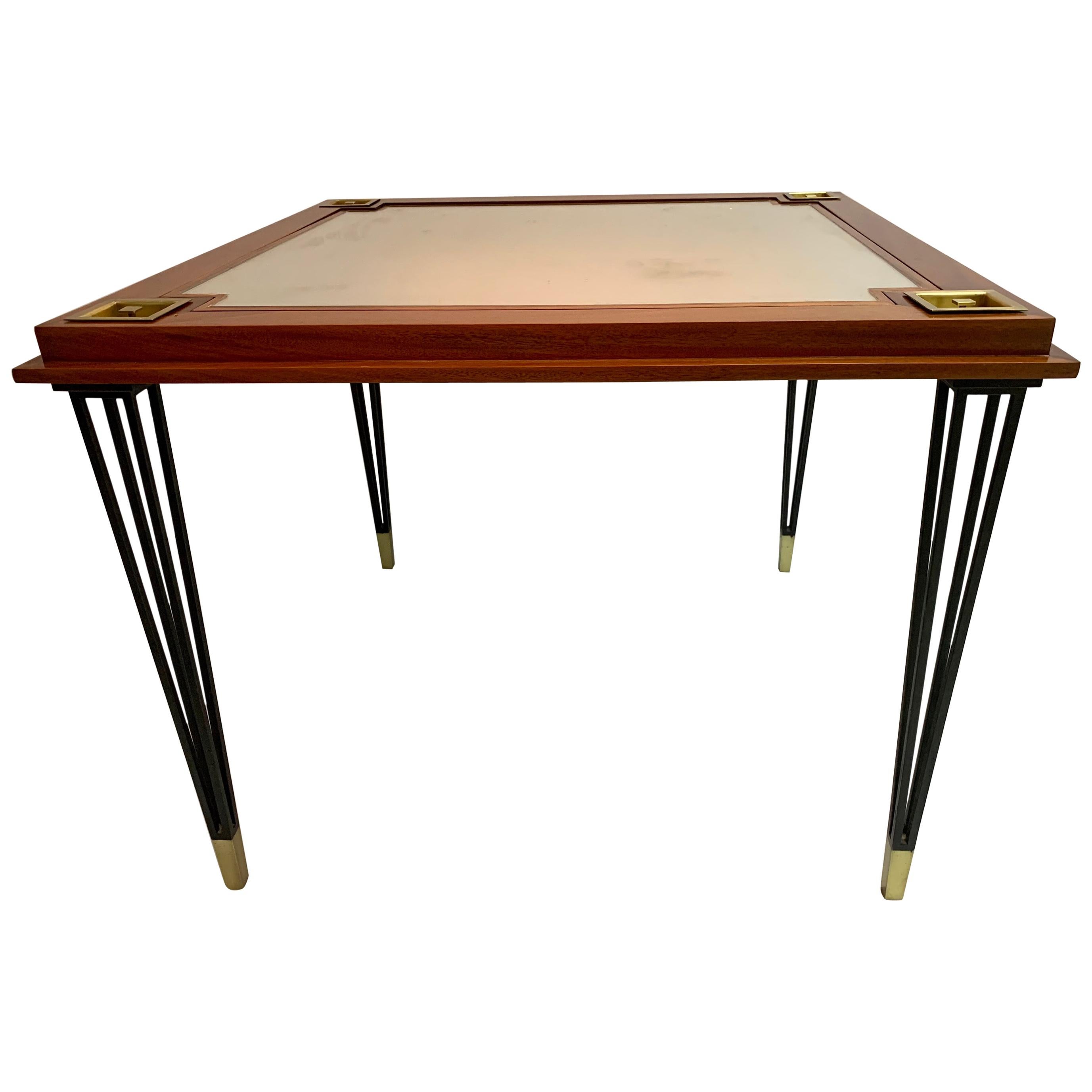Customized Game Table by Roberto and Mito Block, México, 1953 For Sale