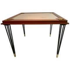 Customized Game Table by Roberto and Mito Block, México, 1953