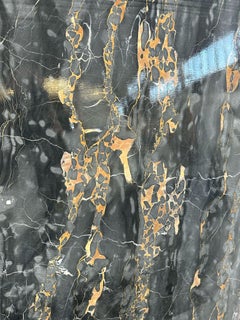 CUSTOMIZED Handmade Squared Portoro Marble Tray