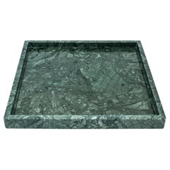 CUSTOMIZED Handmade Squared White Marble Tray