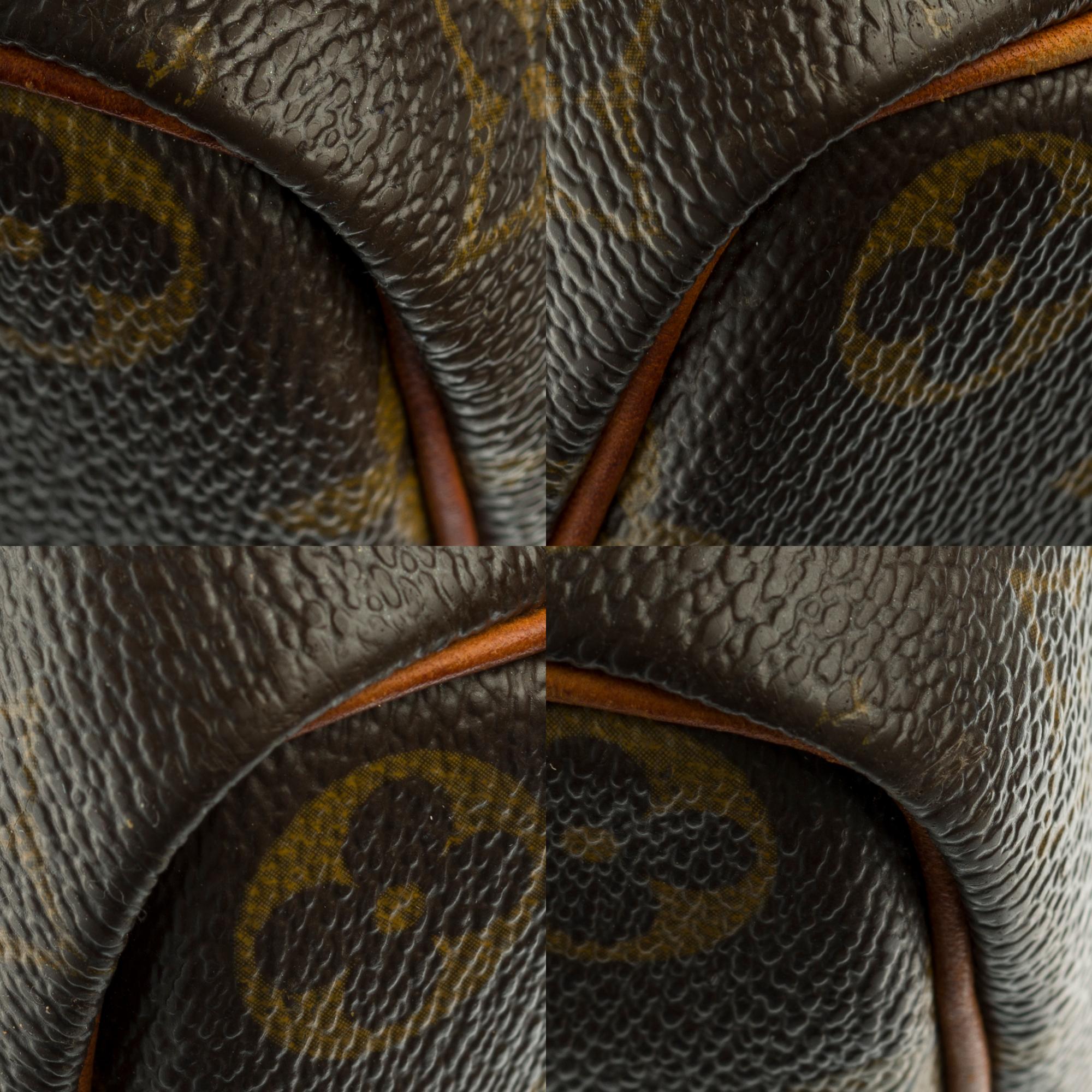 Customized Louis Vuitton Speedy 35 handbag in Monogram canvas 5