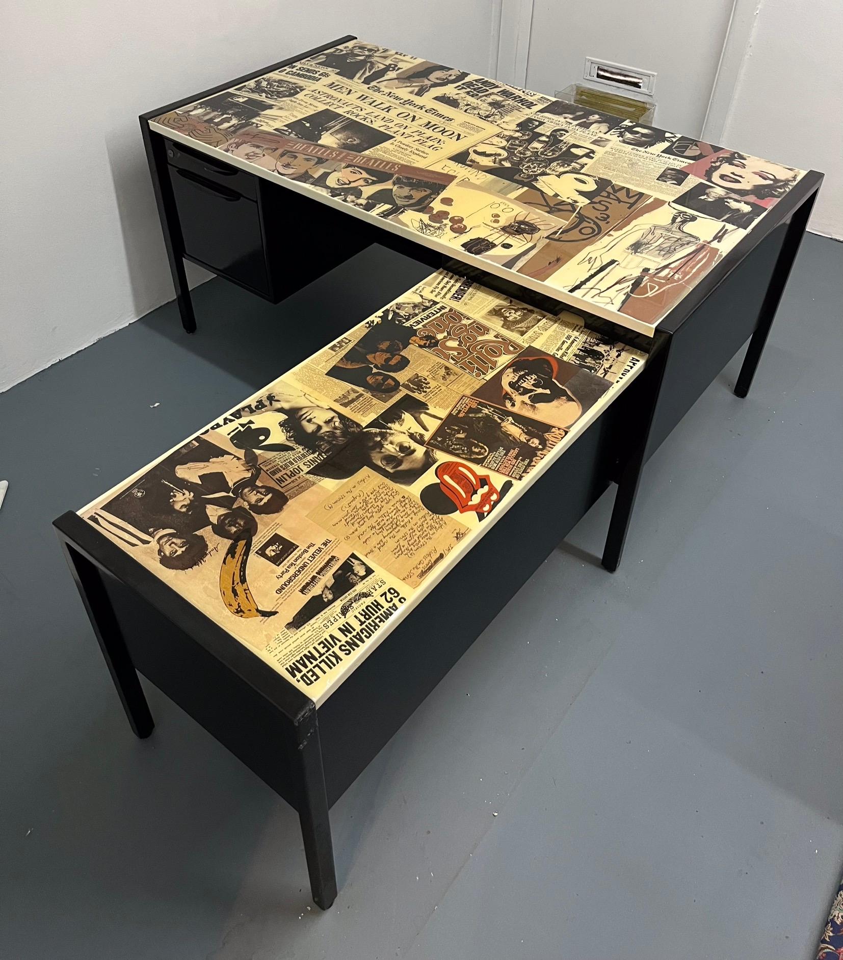 Individueller Schreibtisch aus der Jahrhundertmitte von Jens Risom  (Dänisch) im Angebot
