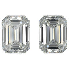 Customized Order GIA Certified 7 Carat Asscher and Emerald Cut Diamond Ring