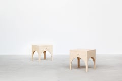 Customized pair of Nightstands by Atelier Bachmann