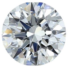 Bague solitaire personnalisée avec un diamant naturel de 1,05 carat D IF, certifié IGI