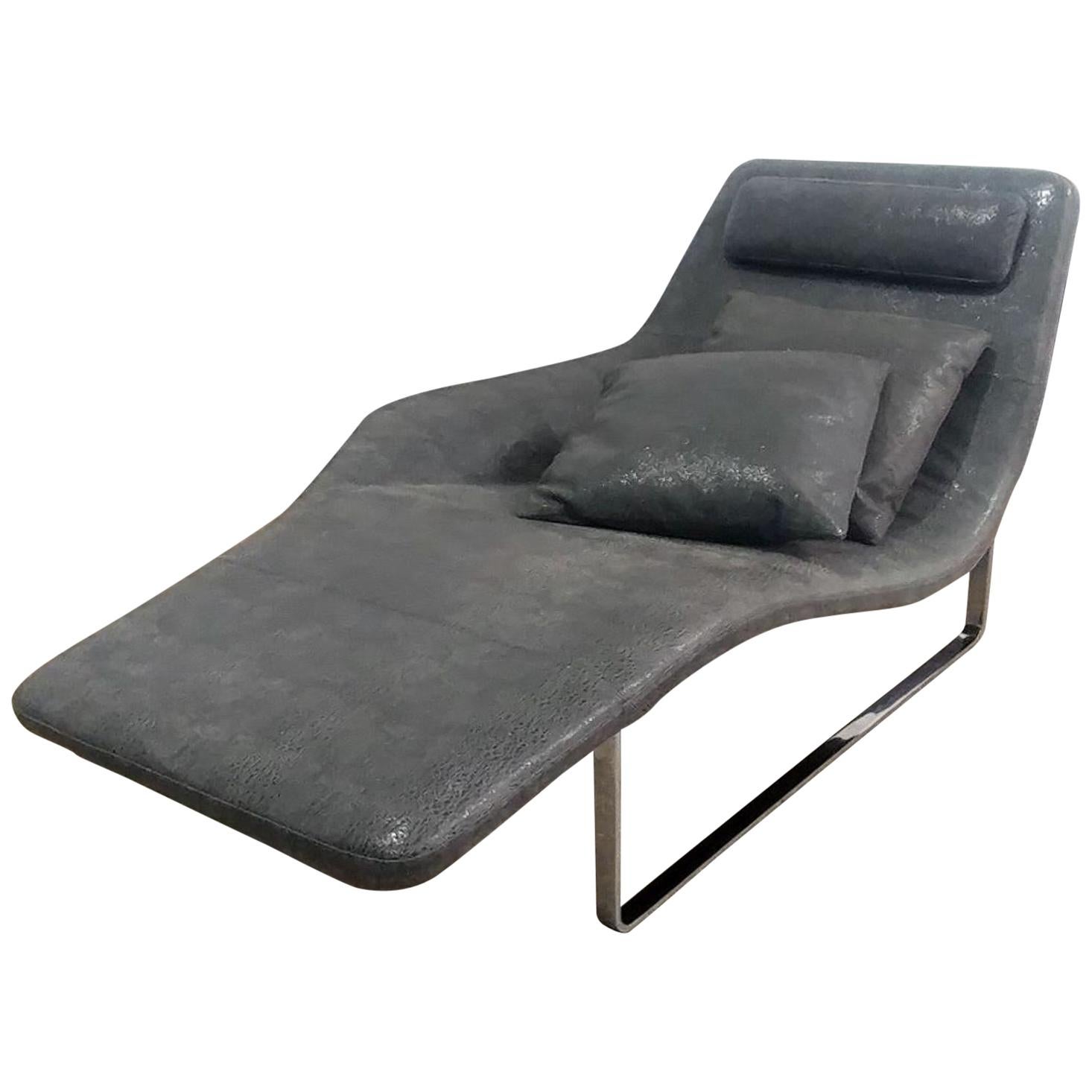 Customized Tonal Leather Landscape 05 by B&B Italia, Offered by La Porte For Sale