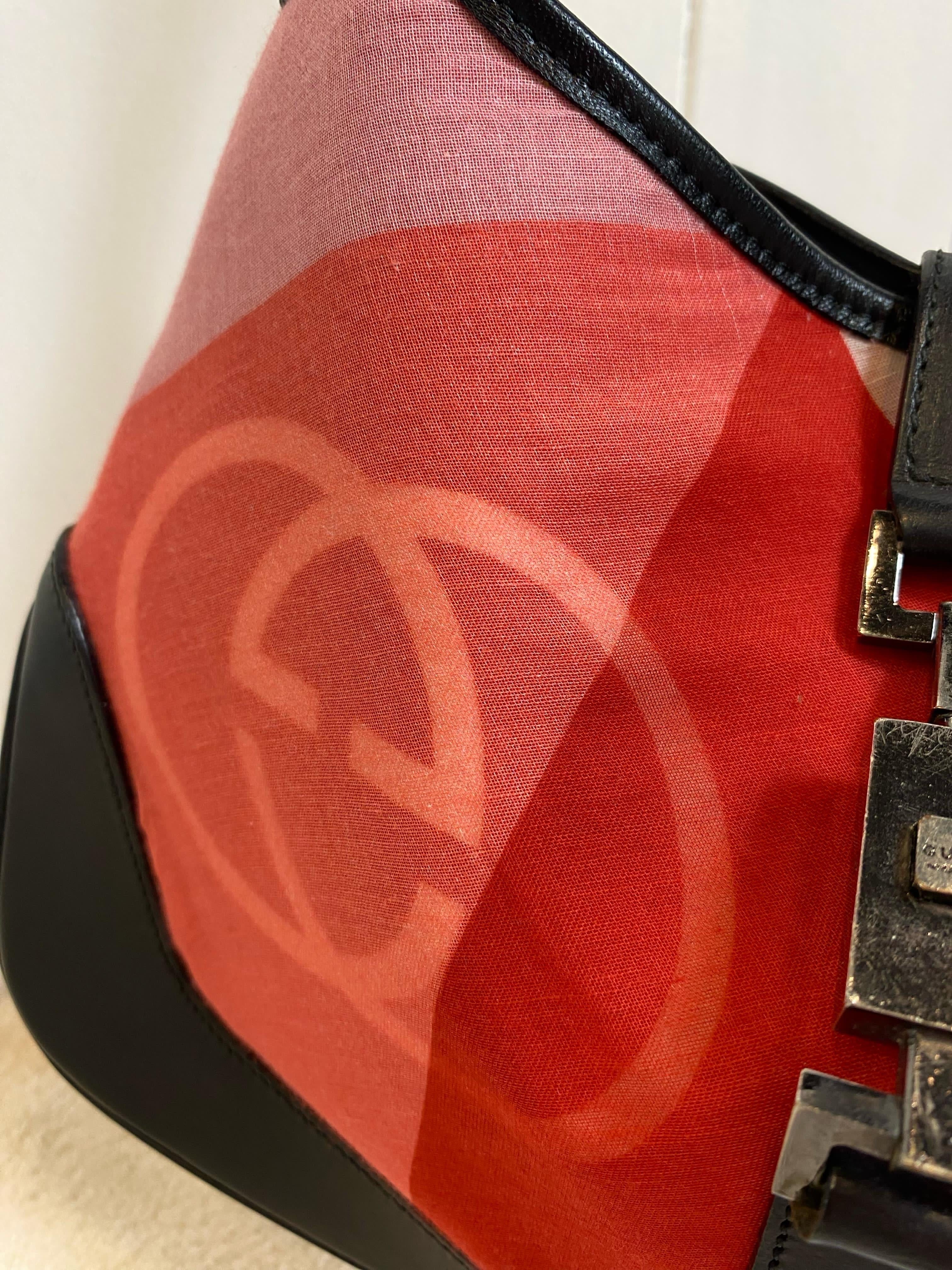 Sac Gucci Jackie vintage personnalisé. en vente 5