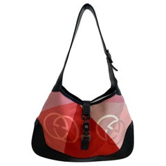 Individuell gestaltete Vintage Gucci Jackie Tasche.