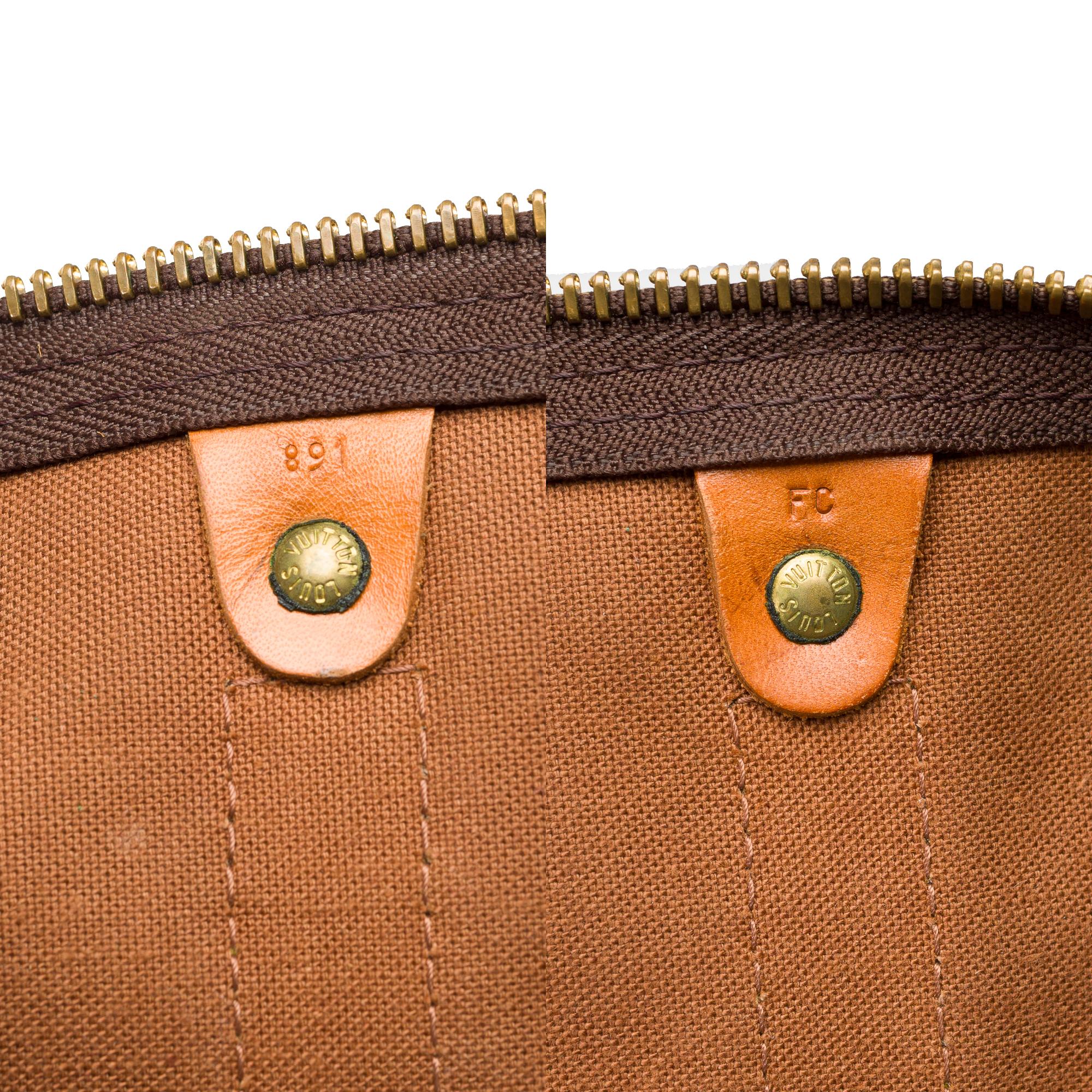 da uomo o donna Borsa da viaggio Louis Vuitton Keepall 55 in tela personalizzata 