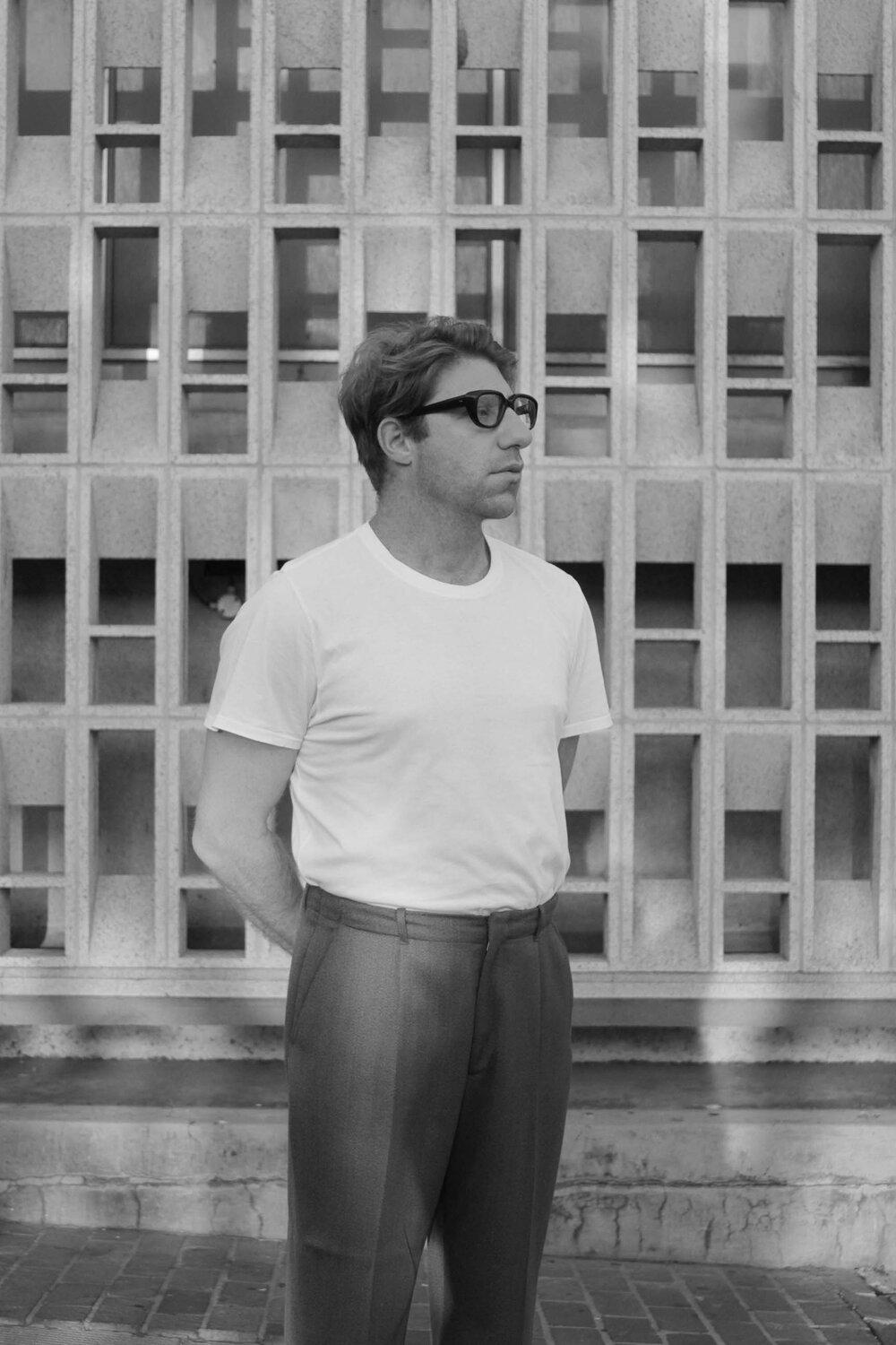 Minimalist Custom Pair of Constant Night Stands in Oiled Oak Wood by 25