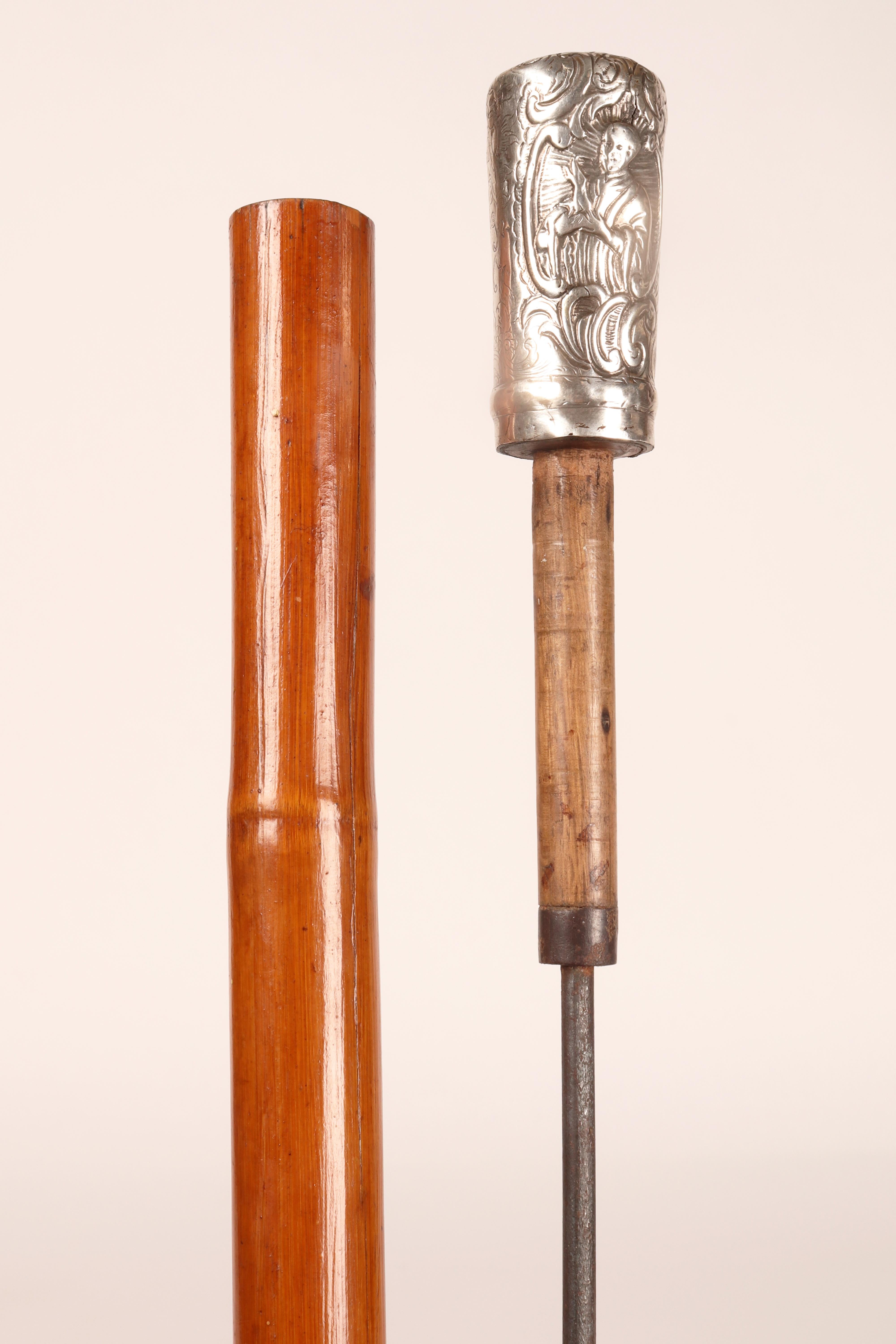 Customs officer's walking stick for goods inspection, Germany, 1870. For Sale 7