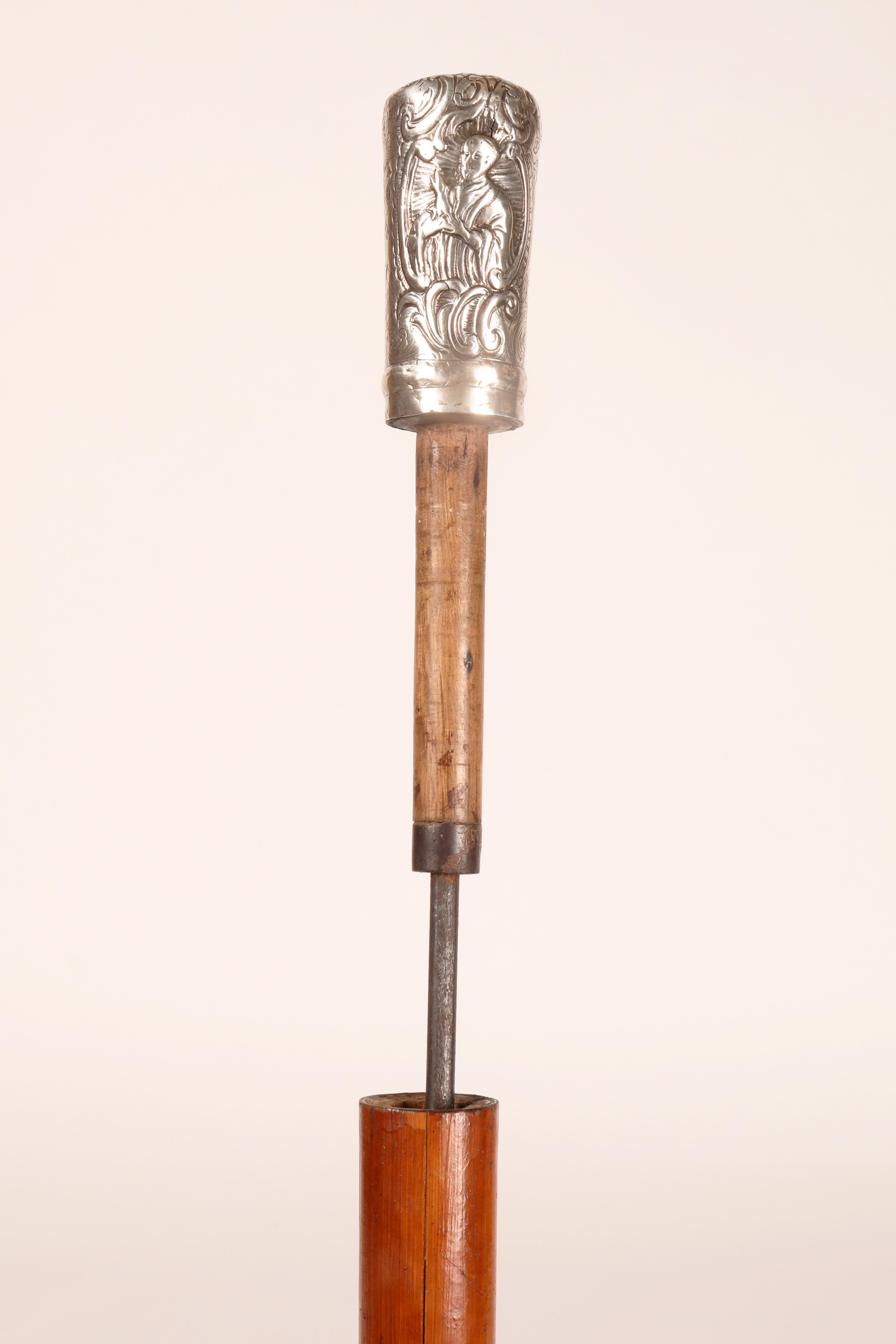 Customs officer's walking stick for goods inspection, Germany, 1870. For Sale 8
